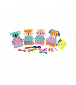 Set creativ - Animale de tesut XXL - Seturi de cusut pentru copii Set creativ - Animale de tesut XXL - Seturi de cusut pentru copii