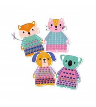 Set creativ - Animale de tesut XXL - Seturi de cusut pentru copii Set creativ - Animale de tesut XXL - Seturi de cusut pentru copii