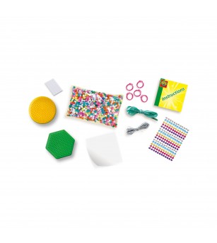 Set creativ Beedz - Margele de calcat Bijuterii cu diamant - Mărgele de călcat Set creativ Beedz - Margele de calcat Bijuterii cu diamant - Mărgele de călcat