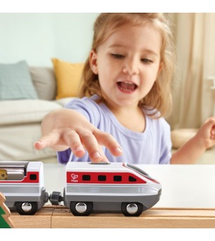 Jucarie - Tren Intercity alimentat cu baterii - Vehicule de jucărie