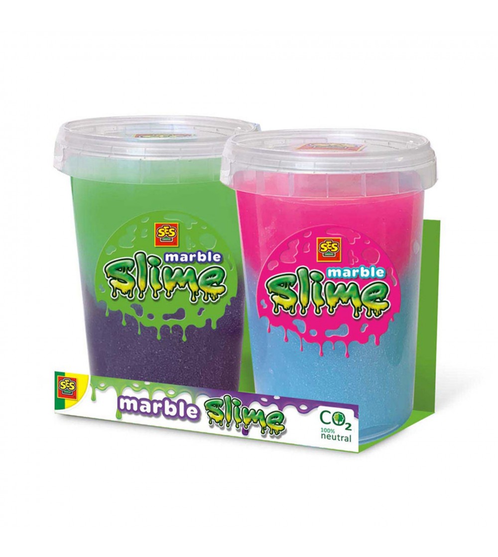 Slime, set 2 bucati colorate, 400 gr - Pasta modelatoare