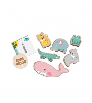 Jucarie din lemn - Animale in echilibru - Jucării de lemn si Montessori