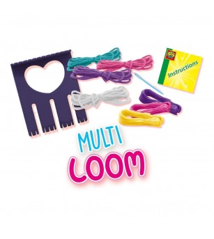 Set creativ de tesut pentru copii cu gherghef si accesorii - Seturi de cusut pentru copii Set creativ de tesut pentru copii cu gherghef si accesorii - Seturi de cusut pentru copii