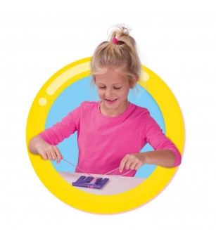 Set creativ de tesut pentru copii cu gherghef si accesorii - Seturi de cusut pentru copii Set creativ de tesut pentru copii cu gherghef si accesorii - Seturi de cusut pentru copii