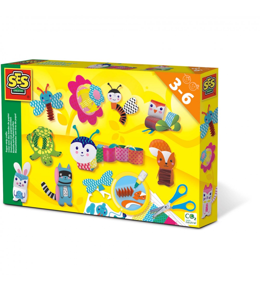 Set creativ - Tehnici cu hartie - Seturi cu hârtie și quilling