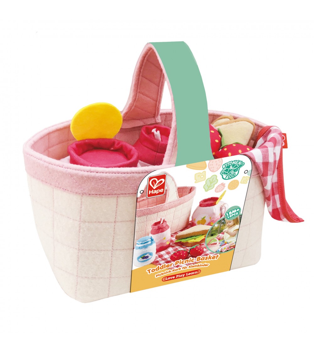Jucarie - Cosulet de picnic (14 piese) - Bucătărie copii
