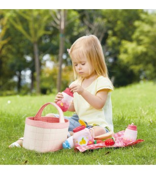 Jucarie - Cosulet de picnic (14 piese) - Bucătărie copii