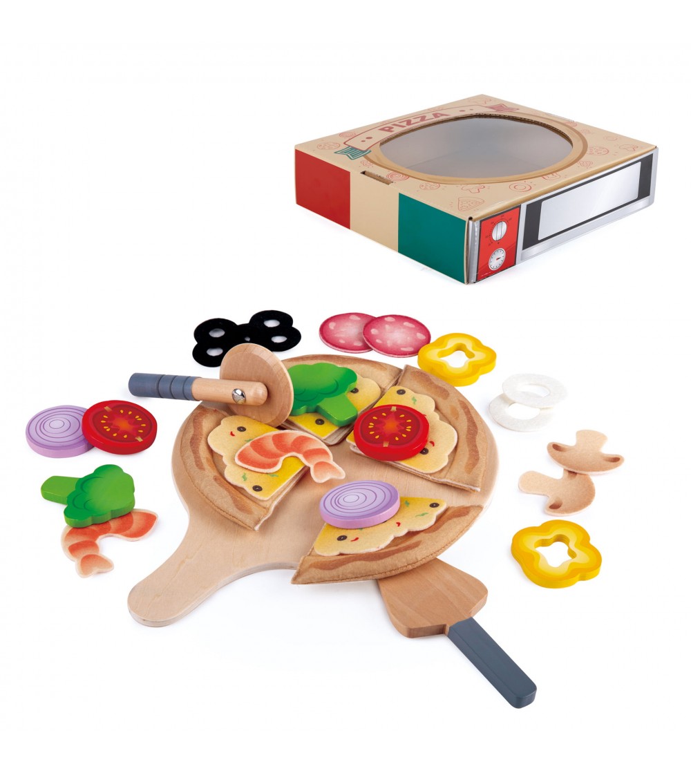 Jucarie - Set de gatit pizza (29 piese) - Bucătărie copii