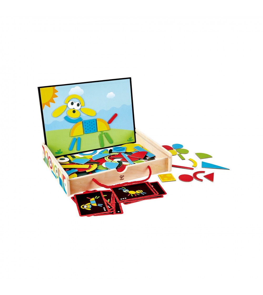 Jucarie din lemn - Cutie de arta magnetica - Jucării creativ-educative