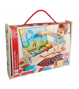 Jucarie din lemn - Cutie de arta magnetica - Jucării creativ-educative