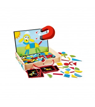 Jucarie din lemn - Cutie de arta magnetica - Jucării creativ-educative