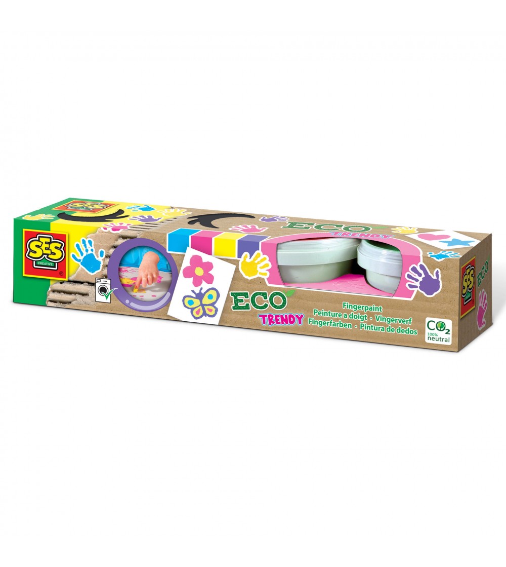 Set acuarele pentru degete 4 culori ECO nuante de fete - Acuarele, pensule, blocuri de desen Set acuarele pentru degete 4 culori ECO nuante de fete - Acuarele, pensule, blocuri de desen