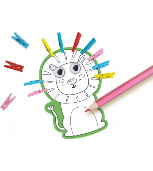 Set creativ - Animale cu carlige - Seturi de pictura și desenat Set creativ - Animale cu carlige - Seturi de pictura și desenat