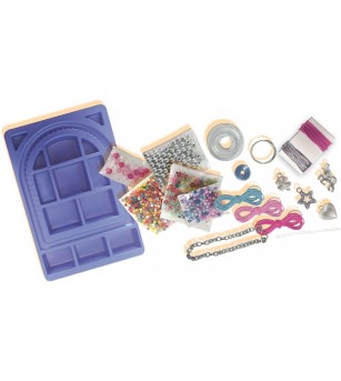 Set creativ copii - Mega set de margele - Seturi cu mărgele și brățări Set creativ copii - Mega set de margele - Seturi cu mărgele și brățări