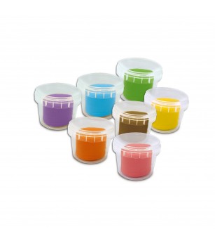 Set creativ - Plastilina eco cu unelte din lemn, set mare - Plastilină