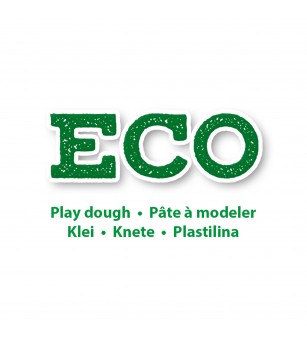 Plastilina eco - 4 x 90 gr - Plastilină