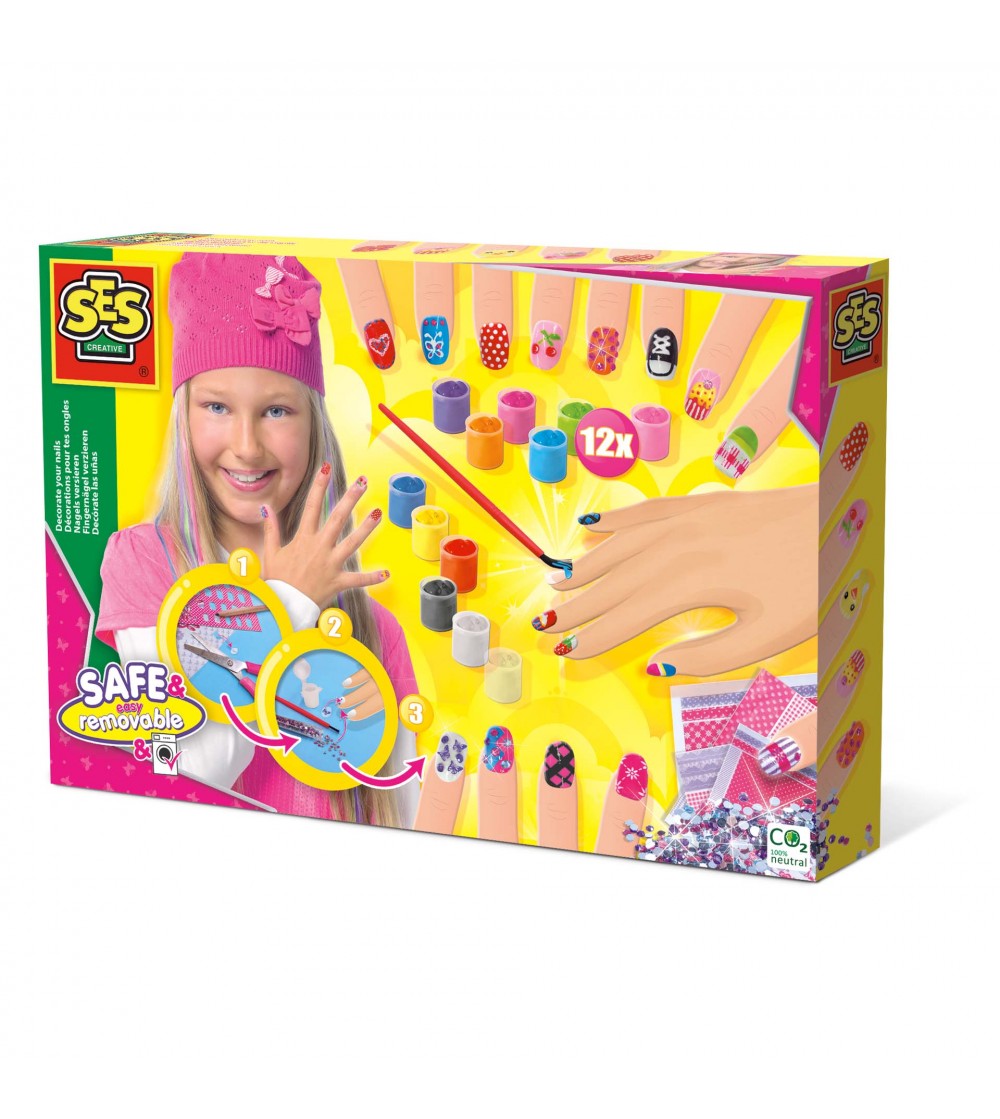 Set creativ - Decoreaza unghii - Seturi creative DIY Set creativ - Decoreaza unghii - Seturi creative DIY