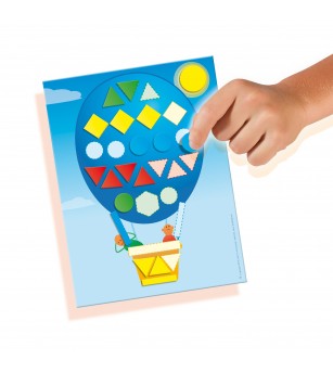 Set creativ - Invat sa recunosc forme - Mozaic copii