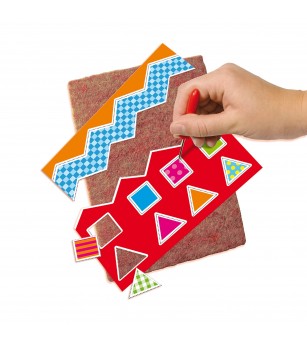 Set creativ copii - Invat sa perforez - Seturi creative DIY