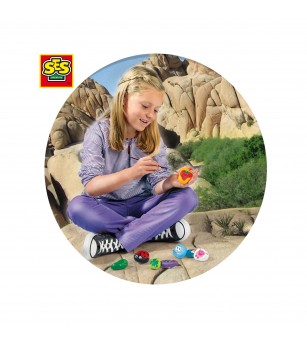 Set creativ copii - Picteaza pietre - Seturi de pictura și desenat