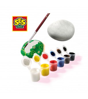 Set creativ copii - Picteaza pietre - Seturi de pictura și desenat