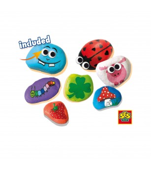 Set creativ copii - Picteaza pietre - Seturi de pictura și desenat