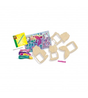 Set creativ - Gherghef mini set - Seturi de cusut pentru copii Set creativ - Gherghef mini set - Seturi de cusut pentru copii