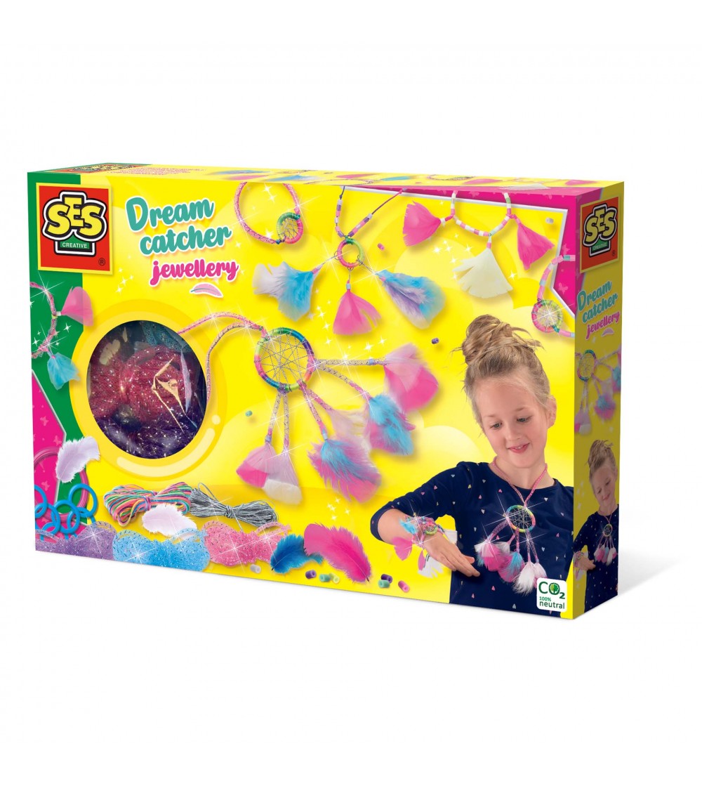 Set creativ - Bijuterii capcane de vise - Seturi cu mărgele și brățări Set creativ - Bijuterii capcane de vise - Seturi cu mărgele și brățări