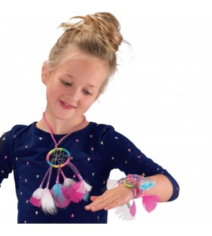 Set creativ - Bijuterii capcane de vise - Seturi cu mărgele și brățări Set creativ - Bijuterii capcane de vise - Seturi cu mărgele și brățări