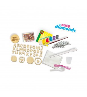 Set creativ copii - Bijuterii cu margele si litere - Seturi cu mărgele și brățări