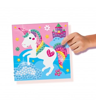 Set creativ de pictura pentru copii cu diamante si animale fericite - Acasa Set creativ de pictura pentru copii cu diamante si animale fericite - Acasa