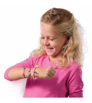 Set creativ pentru copii - Bratari cu margele si diamante - Seturi cu mărgele și brățări