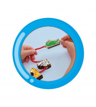 My first - Set de insirat animale din lemn - Jucării de lemn si Montessori