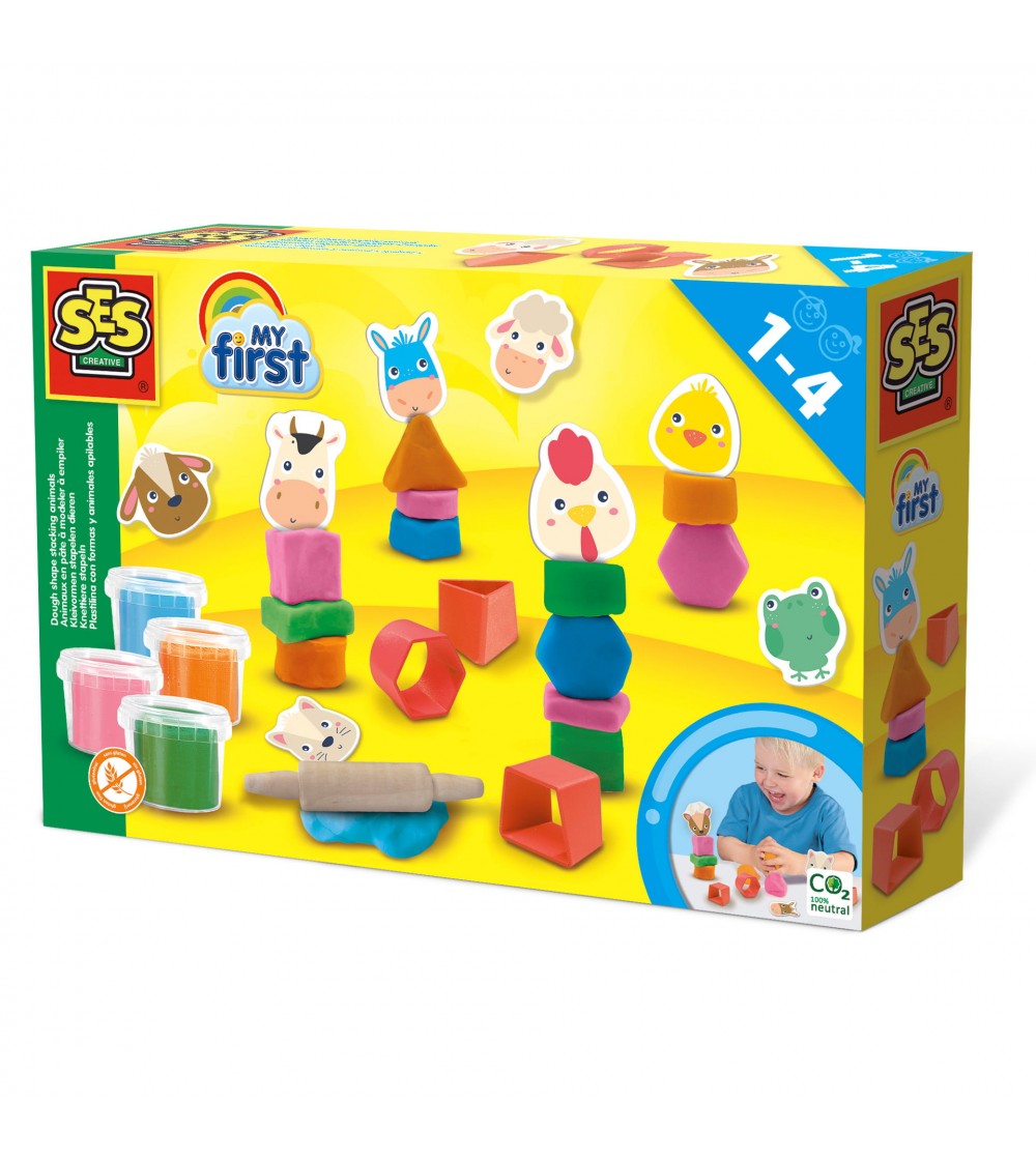 My first - Animale din plastilina de stivuit - Plastilină My first - Animale din plastilina de stivuit - Plastilină