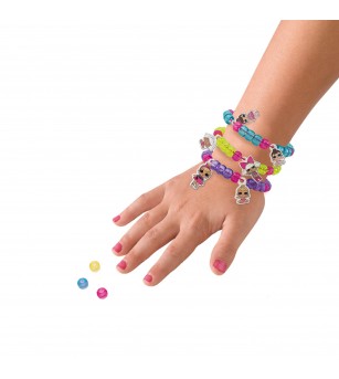 Set creativ pentru copii - Bratari cu pandantive L.O.L. - Seturi cu mărgele și brățări Set creativ pentru copii - Bratari cu pandantive L.O.L. - Seturi cu mărgele și brățări