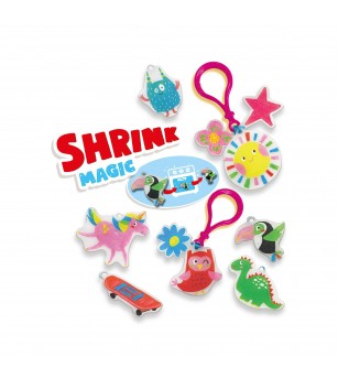 Set creativ - Brelocuri, folie termocontractibila - Shrink plastic - folii termocontractibile