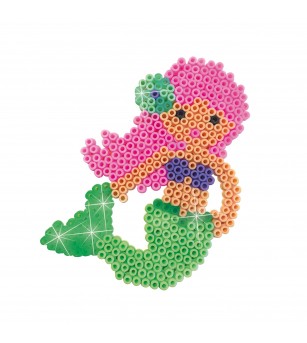 Set creativ copii Beedz - Creare sirene cu margele de calcat - Mărgele de călcat