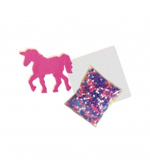 Set creativ Beedz - Margele de calcat Cai fantasy - Mărgele de călcat