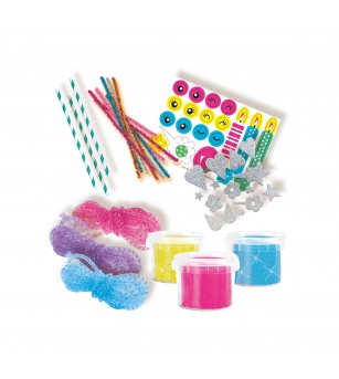 Set copii de creat animale din plastilina cu accesorii si sclipici - Plastilină