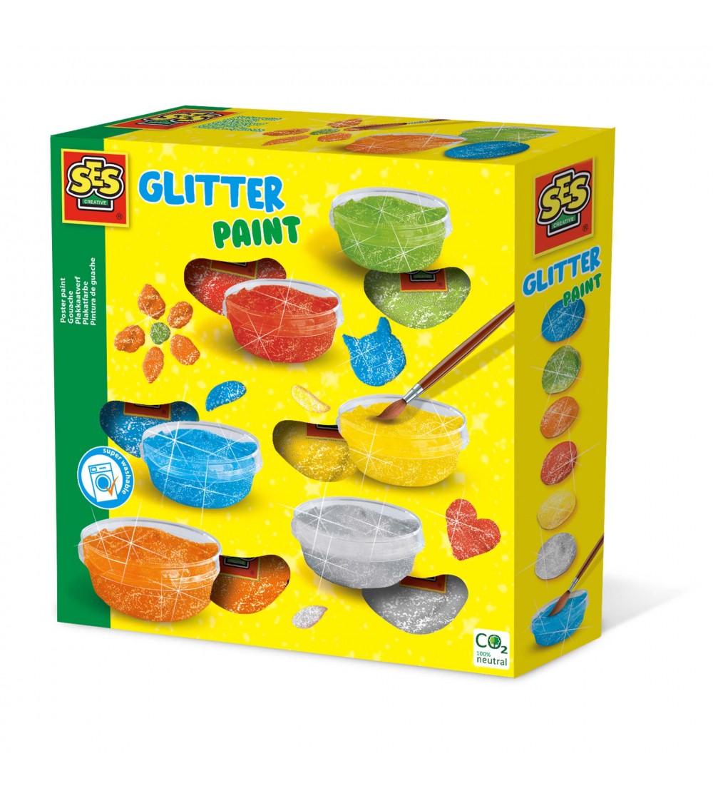 Set acuarele pasta glitter (guasa) - Acuarele, pensule, blocuri de desen Set acuarele pasta glitter (guasa) - Acuarele, pensule, blocuri de desen