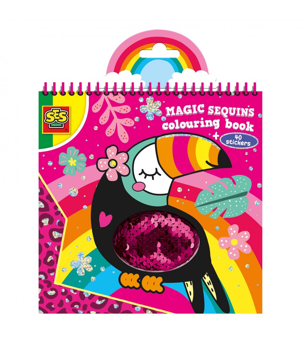 Carte de colorat cu paiete magice - Seturi de pictura și desenat