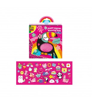 Carte de colorat cu paiete magice - Seturi de pictura și desenat