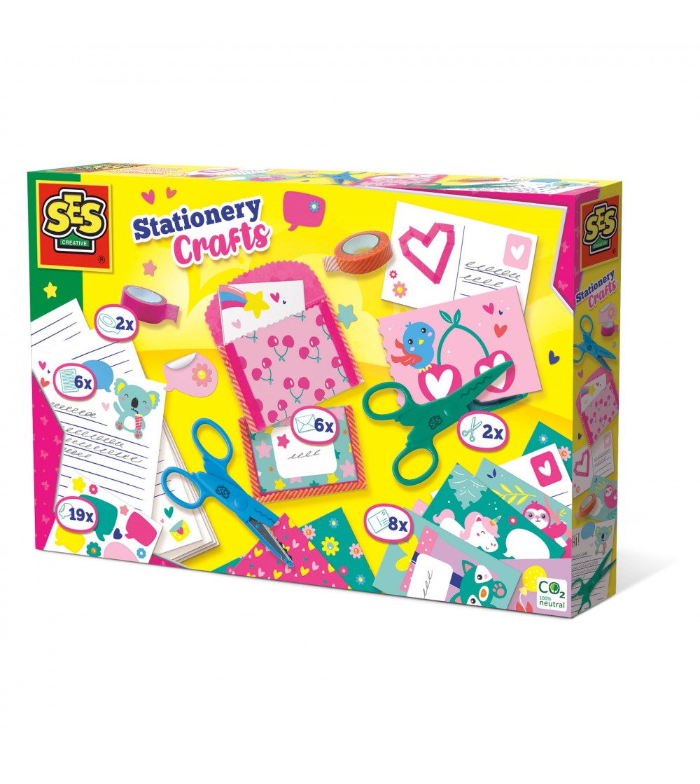 Set creativ - Papetarie pentru copii - Accesorii lucru manual