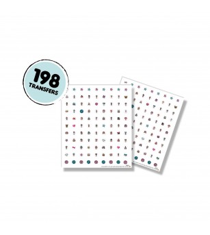 Set manichiura copii L.O.L. cu folii decorative de unghii - Seturi cu stickere și colaje