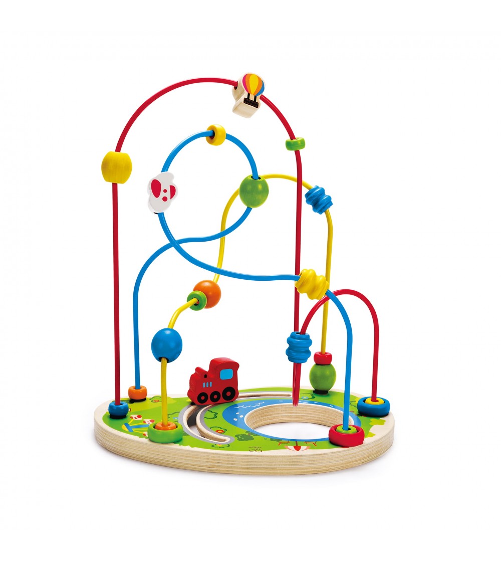 Jucarie din lemn - Centru de activitati Playground Pizzaz - Jucării de lemn si Montessori