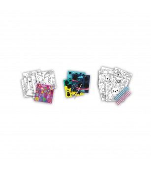 Carte cu activitati cu diamante 3 in 1 - Seturi cu stickere și colaje