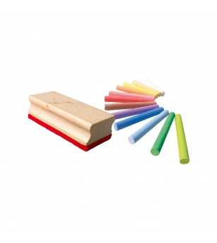 Creta colorata cu burete - Cretă colorată Creta colorata cu burete - Cretă colorată