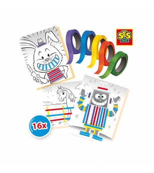 Set creativ - Invat sa lipesc - Seturi cu hârtie și quilling
