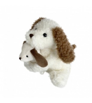 Catelusul Nafi cu puiut, jucarie plus, Egmont Toys - Jucarii de plus