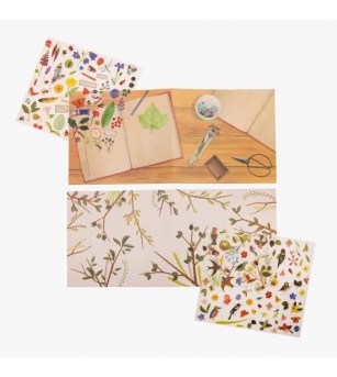 Abtibilduri de transferat Botanist, Moulin Roty - Stickere copii și abțibilduri